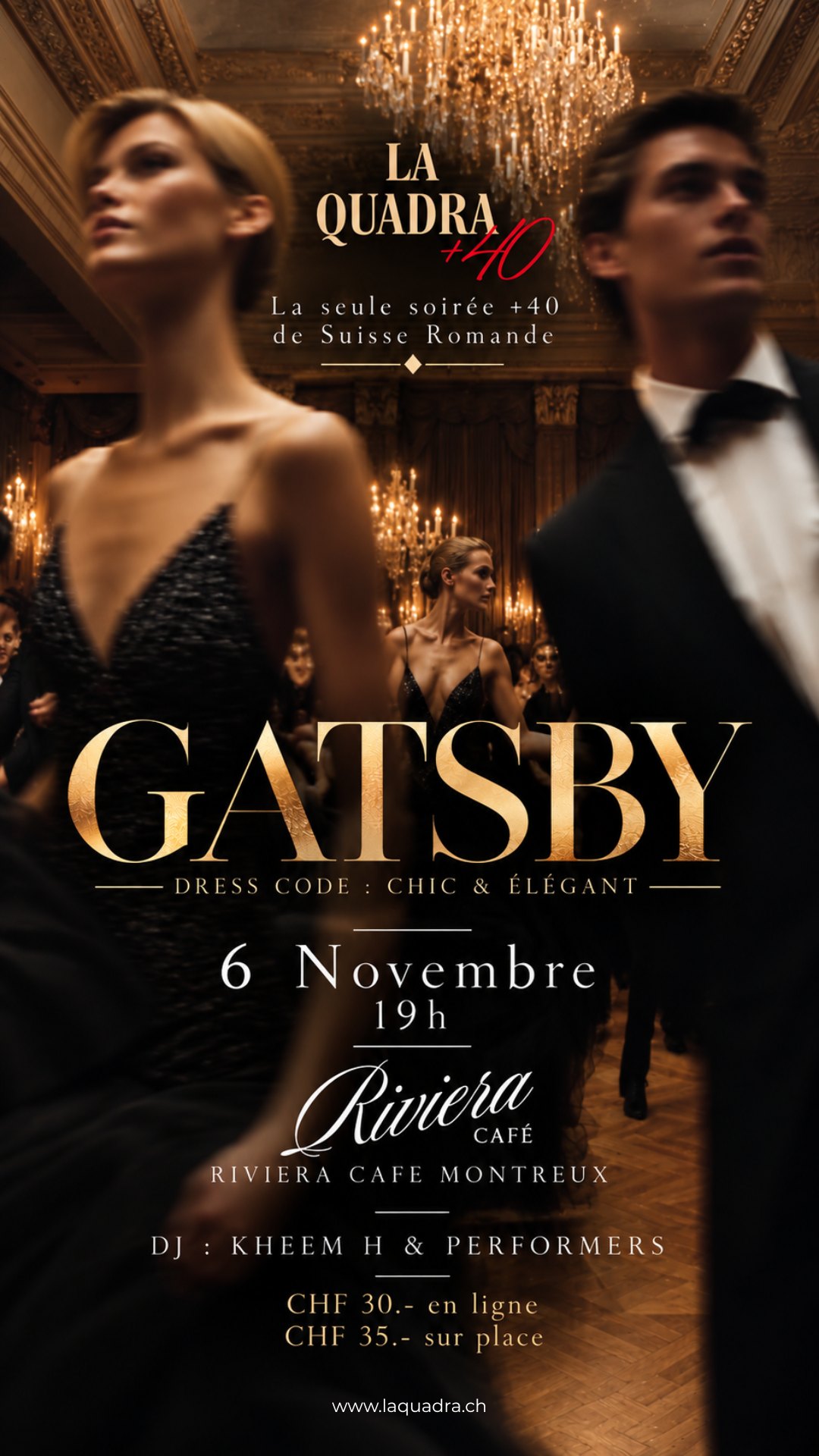 La Quadra +40 Gatsby, Montreux, 06.11.2026